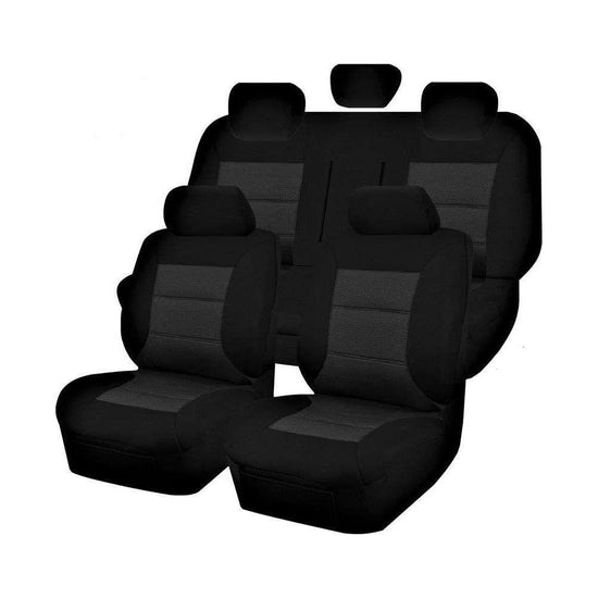 Seat Covers for HYUNDAI KONA ACTIVE, ELITE, HIGHLANDER, N-LINE, N-LINE PREMIUM, 08/2017 - ON PREMIUM BLACK