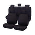 Seat Covers for ISUZU D-MAX 06/2012 - ON DUAL CAB CHASSIS UTILITY FR BLACK ALL TERRAIN