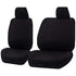 Seat Covers for MAZDA BT-50 B22P/Q-B32P/Q UP SERIES 10/2011 ? 2015 SINGLE CAB CHASSIS FRONT BUCKET + _ BENCH BLACK CHALLENGER - Magdasmall