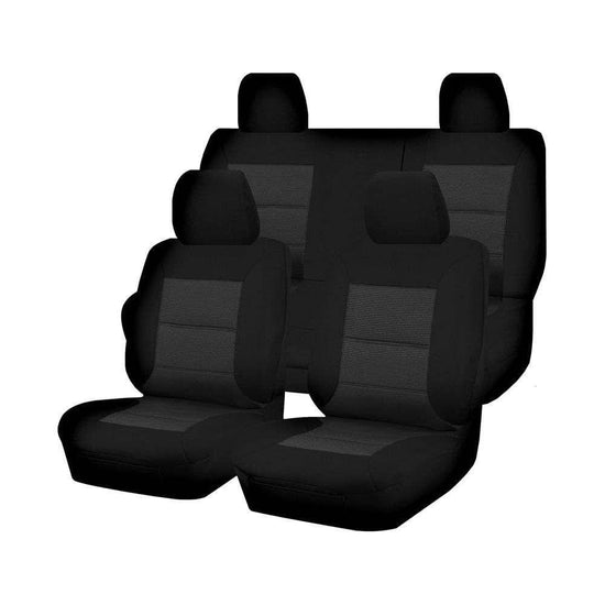 Seat Covers for MAZDA BT-50 TF XT DUAL CAB 07/2020 - ON PREMIUM BLACK - Magdasmall