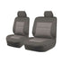 Seat Covers for TOYOTA LANDCRUISER 70 SERIES VDJ 05/2007 - ON SINGLE / DUAL CAB FRONT BUCKET + _ BENCH GREY PREMIUM