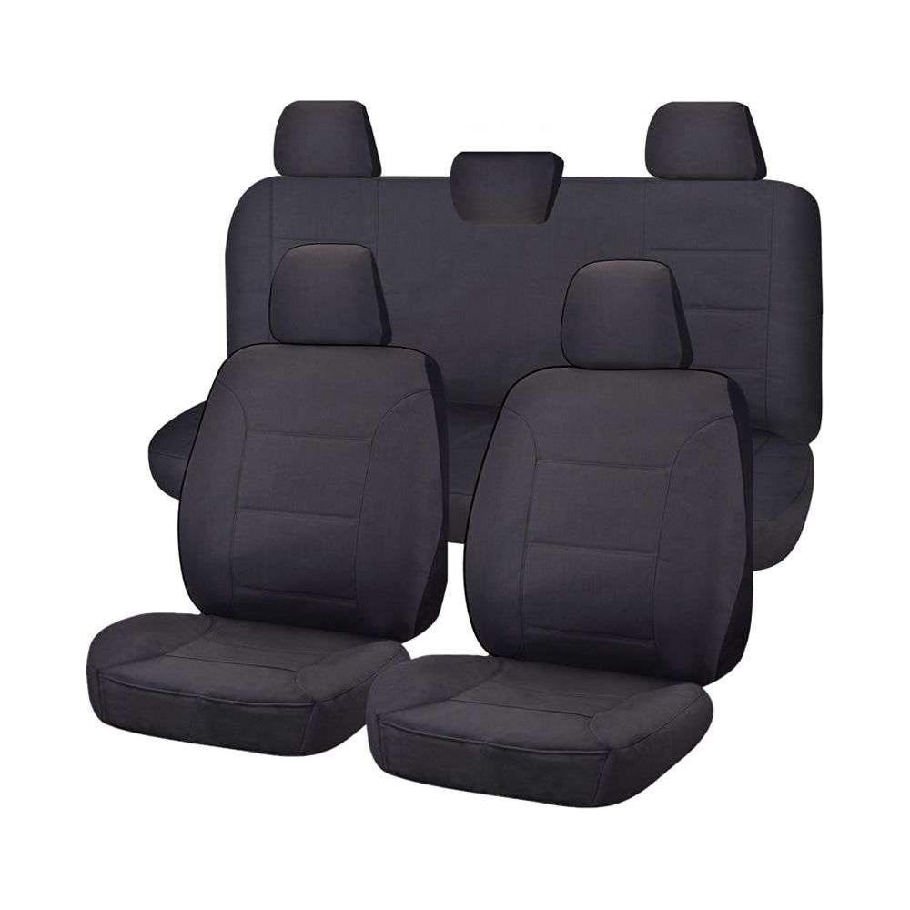 Seat Covers for VOLKWAGEN AMAROK 2H SERIES 02/2011 ? ON DUAL CAB FR CHARCOAL ALL TERRAIN