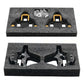 Self Lock Clip In Bike Pedals LOOK KEO Cleat MTB Road 700C Hybrid BMX - Rockbros Black