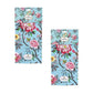 Set of 2 Jardin Peony Cotton Kitchen Tea Towels 50 x 70 cm