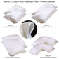 Set of 2 Stain Resistant Pillow Protectors Standard