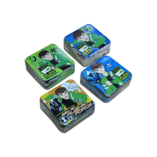 Set of 4 Ben 10 Alien Magic 100% Cotton Face Washers - Magdasmall