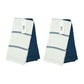 Set of 4 Rosa Cotton Rich Terry Tea Towels 42 x 62cm Navy