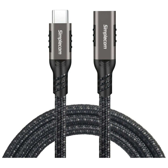 Simplecom CAU605 USB-C Male to Female Extension Cable USB 3.2 Gen2 PD 100W 20Gbps 0.5M