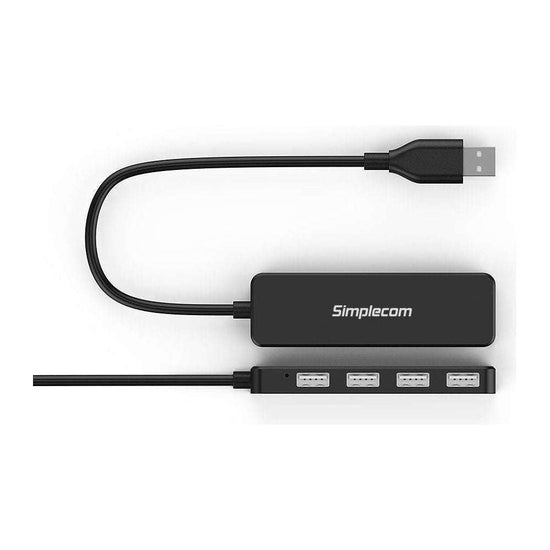 Simplecom CH241 Hi-Speed 4 Port Ultra Compact USB 2.0 Hub