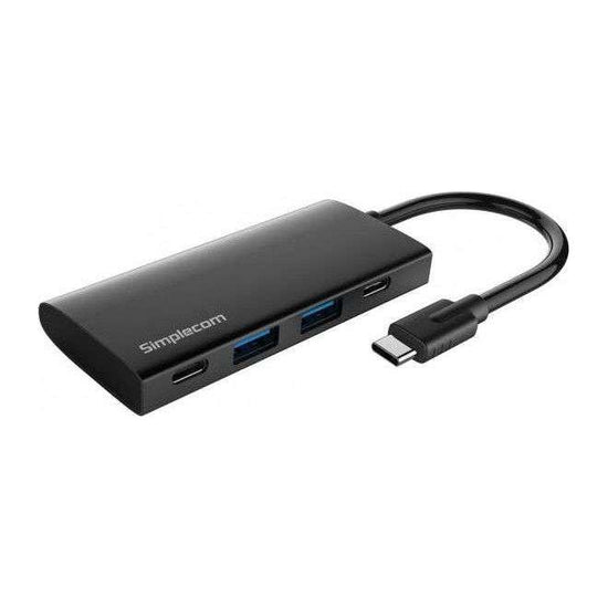 SIMPLECOM CH382 USB 3.2 Gen 2 USB-C 4 Port 10Gbps Hub (2x USB-A and 2x USB-C)