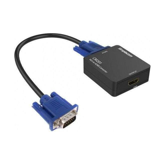 SIMPLECOM CM201 Full HD 1080p VGA to HDMI Converter with Audio