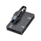 Simplecom CR309 3-Slot SuperSpeed USB 3.0 Card Reader with Card Storage Case