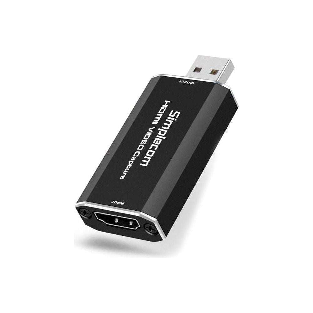 Simplecom DA315 HDMI to USB 2.0 Video Capture Card Full HD 1080p for Live Streaming Recording