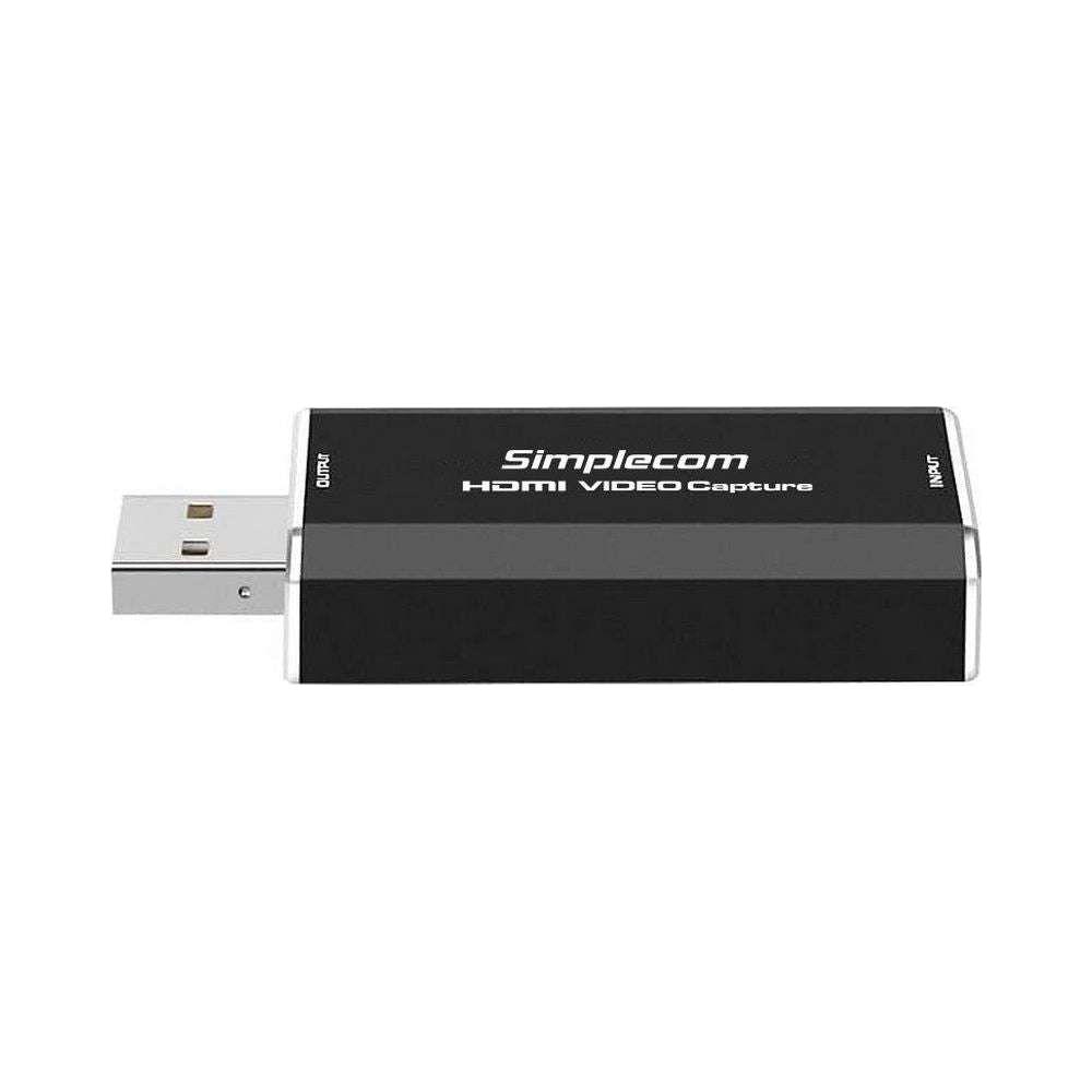 Simplecom DA315 HDMI to USB 2.0 Video Capture Card Full HD 1080p for Live Streaming Recording