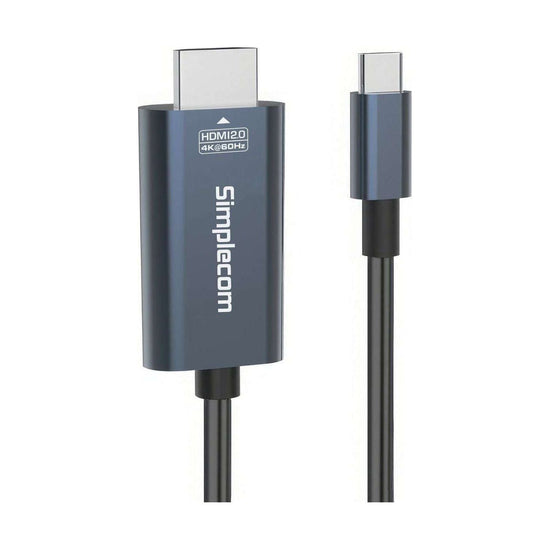 Simplecom DA322 USB-C Type-C to HDMI 2.0 Cable 2M HDCP 4K@60Hz