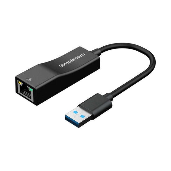 Simplecom NU302 SuperSpeed USB 3.0 to RJ45 Gigabit 1000Mbps Ethernet Network Adapter