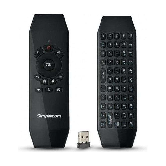 Simplecom RT150 2.4GHz Wireless Remote Air Mouse Keyboard with IR Learning