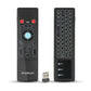 Simplecom RT250 Rechargeable 2.4GHz Wireless Remote Air Mouse Keyboard with Touch Pad and Backlight