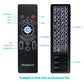 Simplecom RT250 Rechargeable 2.4GHz Wireless Remote Air Mouse Keyboard with Touch Pad and Backlight