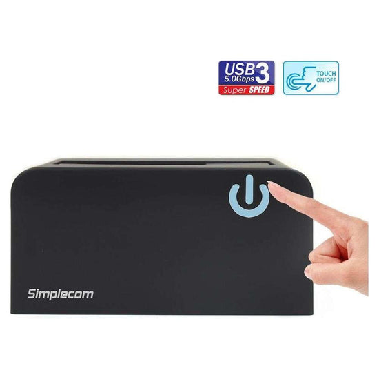 Simplecom SD326 USB 3.0 to SATA Hard Drive Docking Station for 3.5" and 2.5" HDD SSD