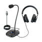 Simplecom UM360 Plug and Play USB Desktop Microphone with Headphone Jack