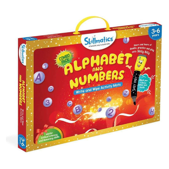 Skillmatics Alphabet and Numbers - Learning Milestone for Pre-Schoolers - Magdasmall
