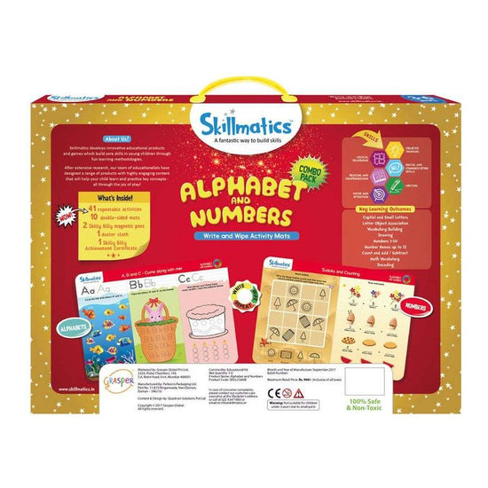 Skillmatics Alphabet and Numbers - Learning Milestone for Pre-Schoolers - Magdasmall