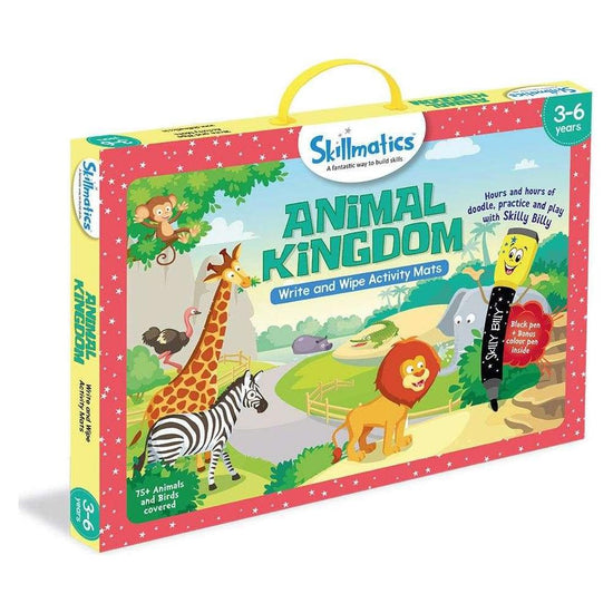 Skillmatics Animal Kingdom - Kids Learn About Over 75 Amazing Animals - Magdasmall