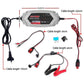 Smart Battery Charger 7A 12V 24V Automatic SLA AGM Car Truck Boat Motorcycle Caravan