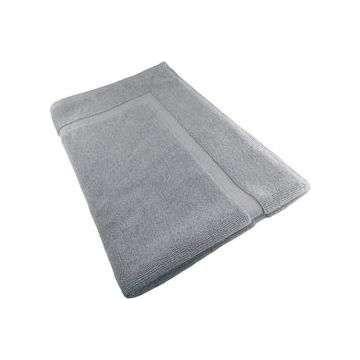 softouch ultra light quick dry premium cotton bath mat 900gsm silver - Magdasmall