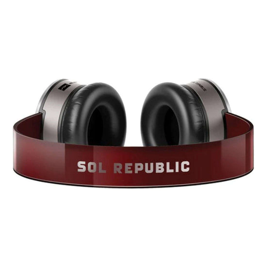 SOL Republic Tracks HD High Def V10 Headphones On Ear Wired Red
