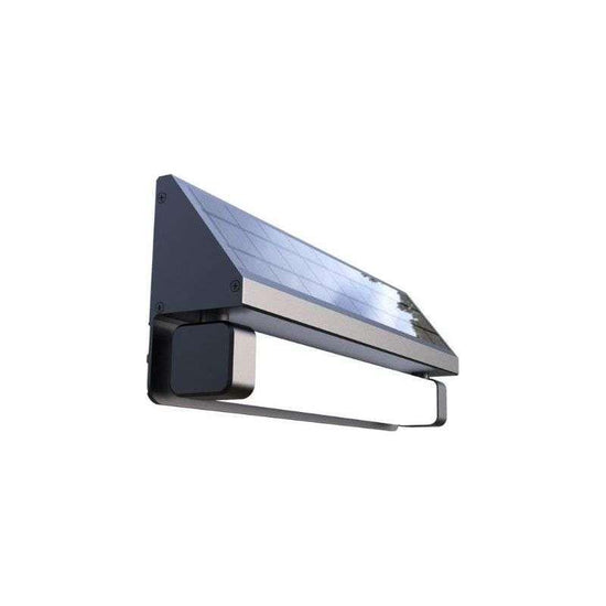 Solar LED Wall Light with Motion Sensor for Outdoor Walls and Business Signs - Magdasmall