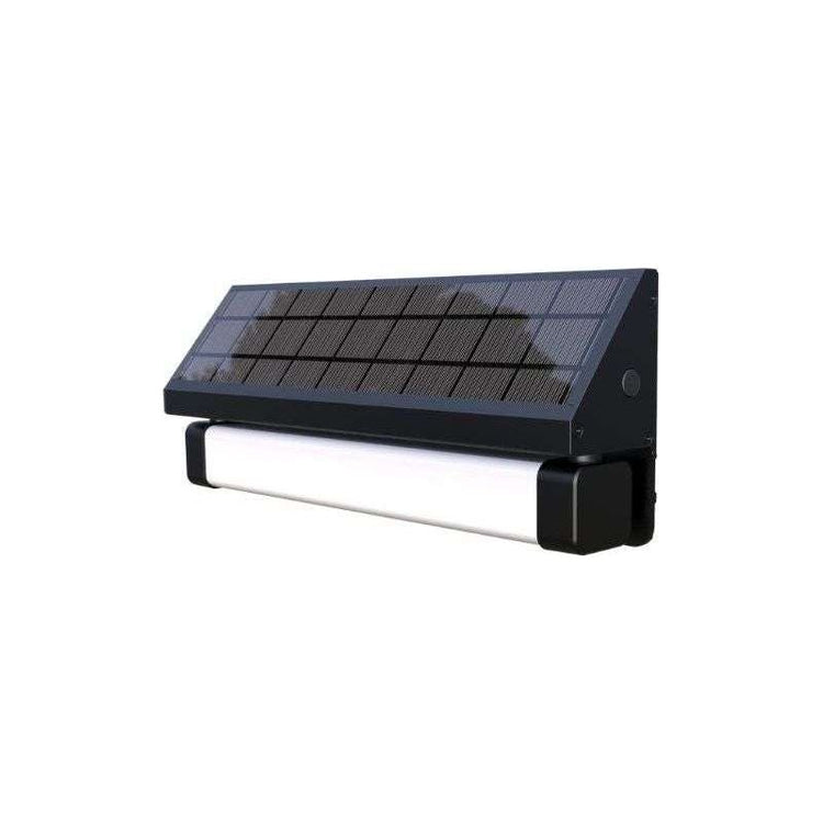 Solar LED Wall Light with Motion Sensor for Outdoor Walls and Business Signs - Magdasmall