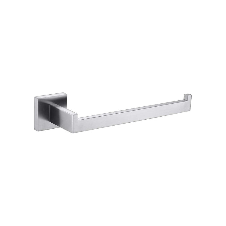 Square Hand Towel Holder Ring Wall Mounted Modern Towel Bar Bathroom Kitchen - Magdasmall