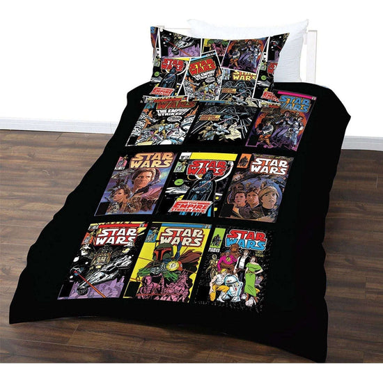 Star Wars Comics Quilt Cover Set Single