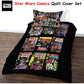 Star Wars Comics Quilt Cover Set Single