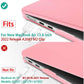 Suitable for  2023 2022 MacBook Air 13 inch case M2 Model A2681 Hard Shell Case Keyboard Cover Pink