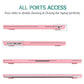 Suitable for  2023 2022 MacBook Air 13 inch case M2 Model A2681 Hard Shell Case Keyboard Cover Pink