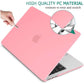 Suitable for  2023 2022 MacBook Air 13 inch case M2 Model A2681 Hard Shell Case Keyboard Cover Pink