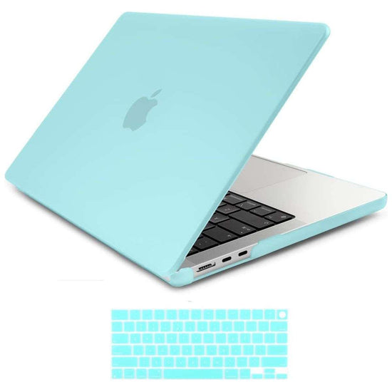 Suitable for  2023 2022 MacBook Air 13 inch case M2 Model A2681 Hard Shell Case Keyboard Cover Turquoise