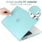 Suitable for  2023 2022 MacBook Air 13 inch case M2 Model A2681 Hard Shell Case Keyboard Cover Turquoise