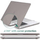 Suitable for  Grey MacBook Pro 13 Inch Case 2016-2023 M1 M2 A2338 A2289 A2251 A2159 Hard Shell Case Keyboard Cover