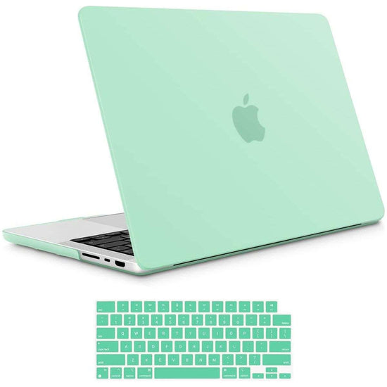 Suitable for  MacBook Pro 14 Max Inch Case 2023 2022 2021 M2 A2779 M1 A2442 Hardshell Case Keyboard Cover Green