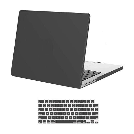 Suitable for  MacBook Pro 14 Max Inch Case 2023 2022 2021 M2 A2779 M1 A2442 Hardshell Case Keyboard Cover Grey