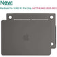 Suitable for  MacBook Pro 14 Max Inch Case 2023 2022 2021 M2 A2779 M1 A2442 Hardshell Case Keyboard Cover Grey