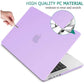 Suitable for  MacBook Pro 14 Max Inch Case 2023 2022 2021 M2 A2779 M1 A2442 Hardshell Case Keyboard Cover Purple