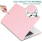 Suitable for MacBook Pro 14 Max Inch Case 2023 2022 2021 M2 A2779 M1 A2442 Hardshell Case Keyboard Cover Sold Pink