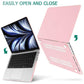 Suitable for MacBook Pro 14 Max Inch Case 2023 2022 2021 M2 A2779 M1 A2442 Hardshell Case Keyboard Cover Sold Pink