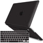 Suitable for  MacBook Pro 16 inch Case 2023 2022 2021 M2 A2780 A2485 M1 Pro/Max Hard Shell Case Keyboard Cover Black