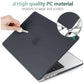 Suitable for  MacBook Pro 16 inch Case 2023 2022 2021 M2 A2780 A2485 M1 Pro/Max Hard Shell Case Keyboard Cover Black